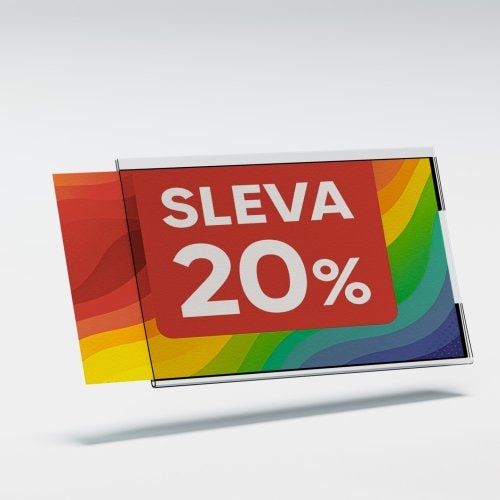 Magnetické plastové vrecko PVC-K24