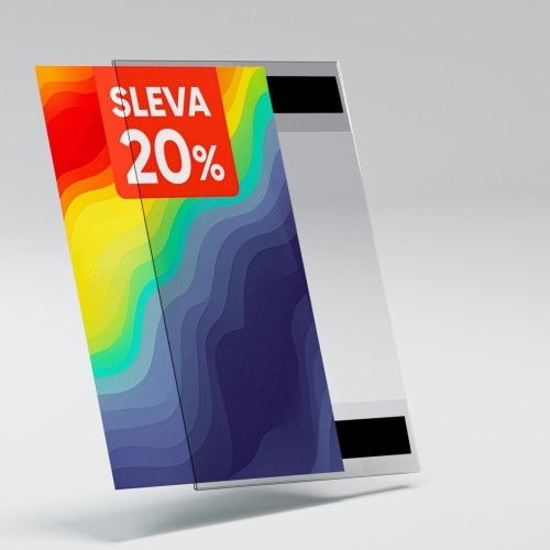 Magnetické plastové vrecko PVC-K4