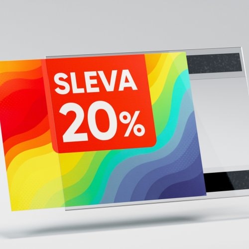 Magnetické plastové vrecko PVC-K4