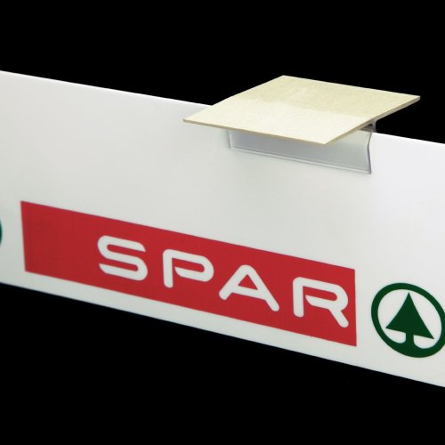 Plastový samolepiaci držiak s objednávacím číslom &nbsp;Plastový držiak DD-022-52x50-AP- číra&nbsp;