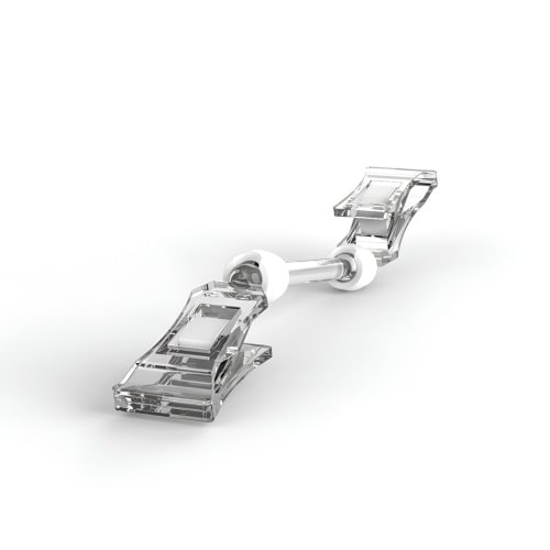 Dlhy plastový klip DD-201-150. Dĺžka 150 mm 
